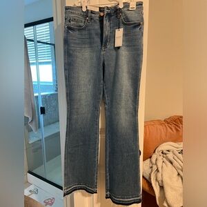 NWT Judy Blue high waist slim bootcut jeans